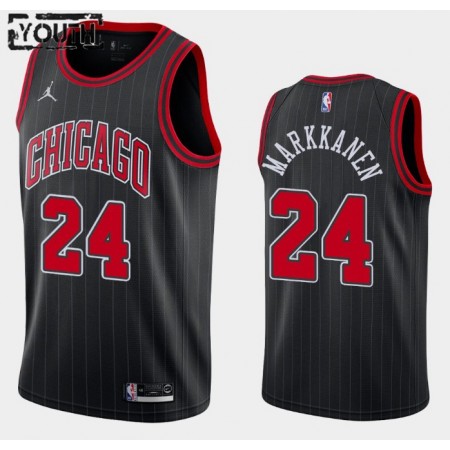 Maillot Basket Chicago Bulls Lauri Markkanen 24 2020-21 Jordan Brand Statement Edition Swingman - Enfant